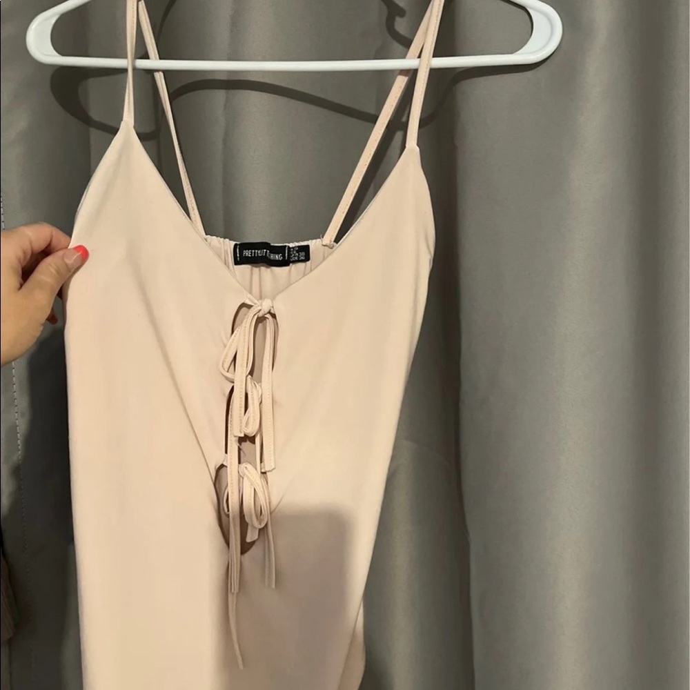 Pink bodysuit